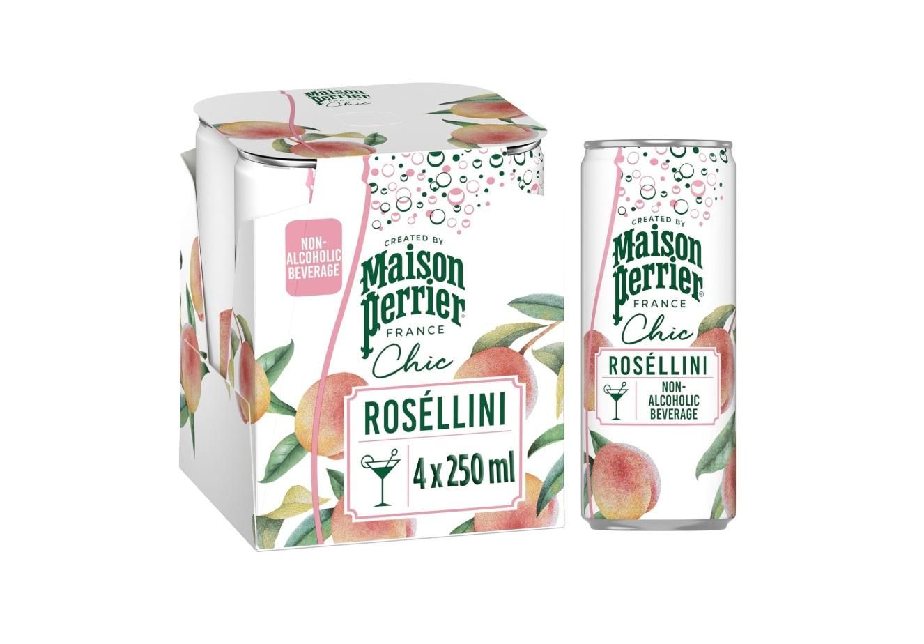 Maison Perrier Chic Rosellini Slim, Can - 250 ml x 4