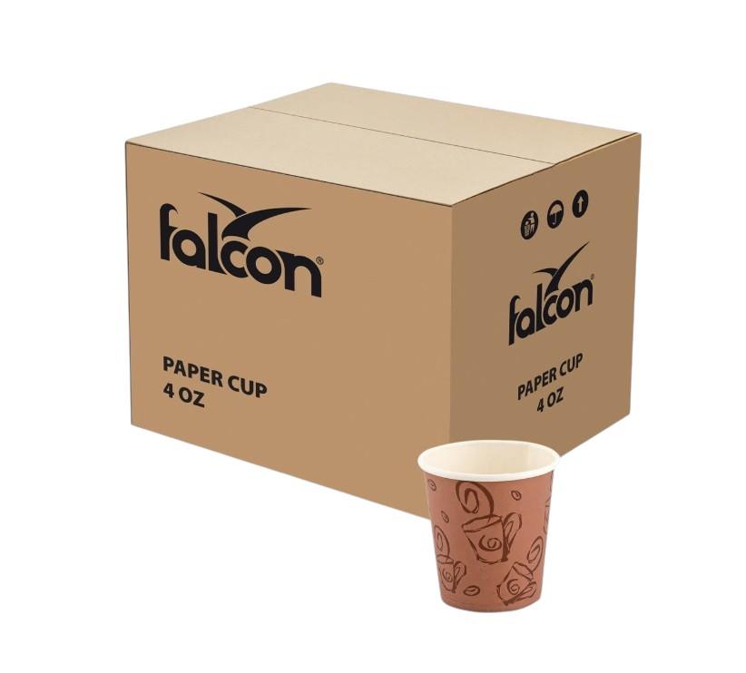 Falcon Paper Cup, 4oz - 50 pcs