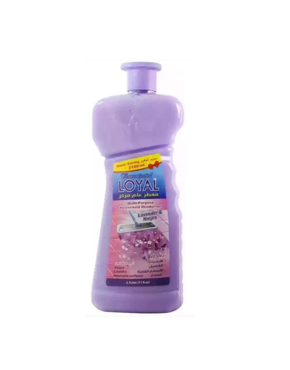 Loyal Multi-Purpose Household Deodorizer Concentrated Gel, Lavender & Narjes Scent  - 2100 ml