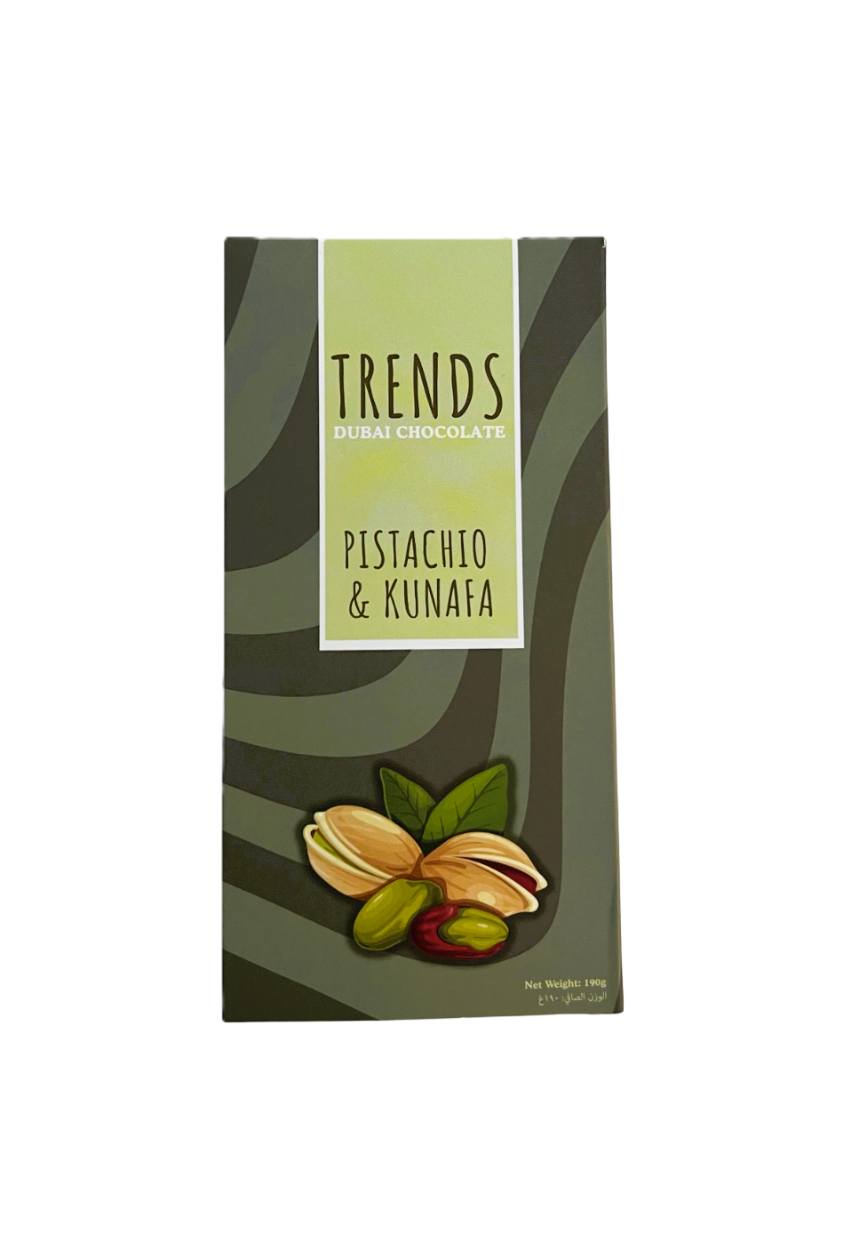 Trends Dubai Chocolate, Pistachio & Kunafa - 190g