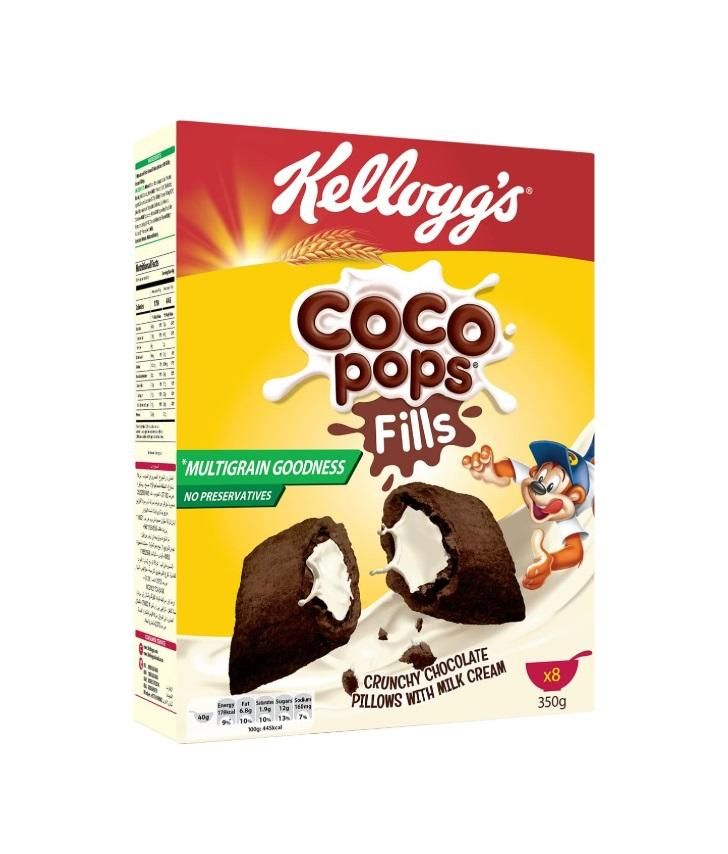 Kellogg's Coco Pops Fills, Milk Cream - 350g