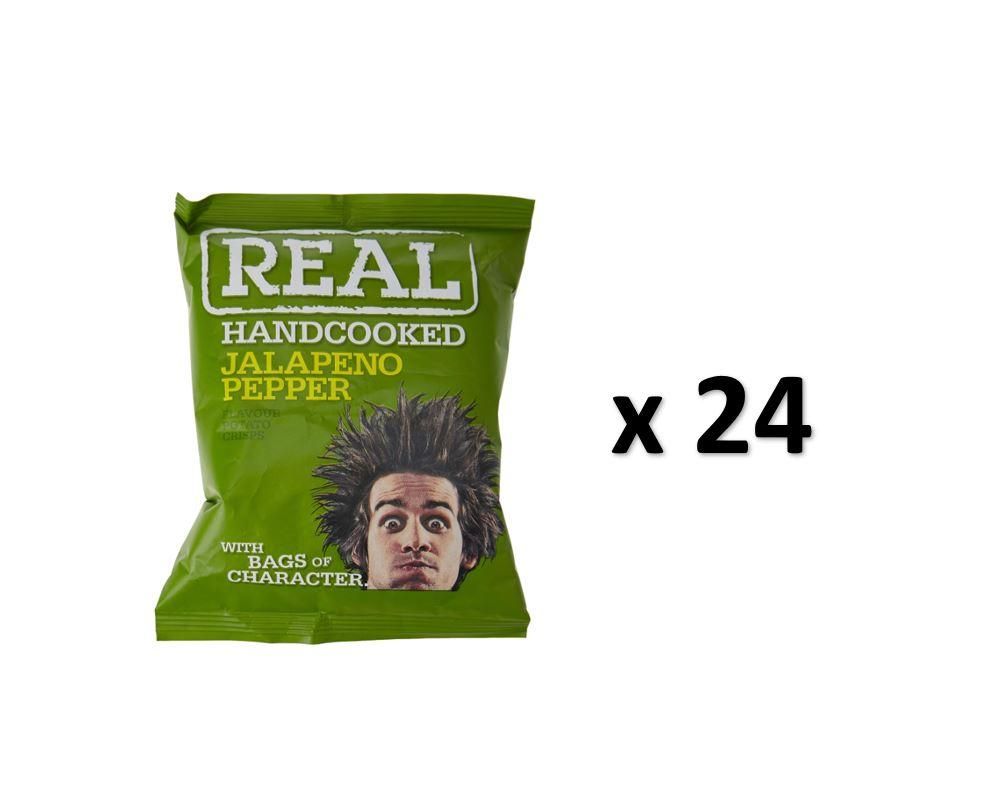 Real Crisps Jalapeno Pepper - 35g
