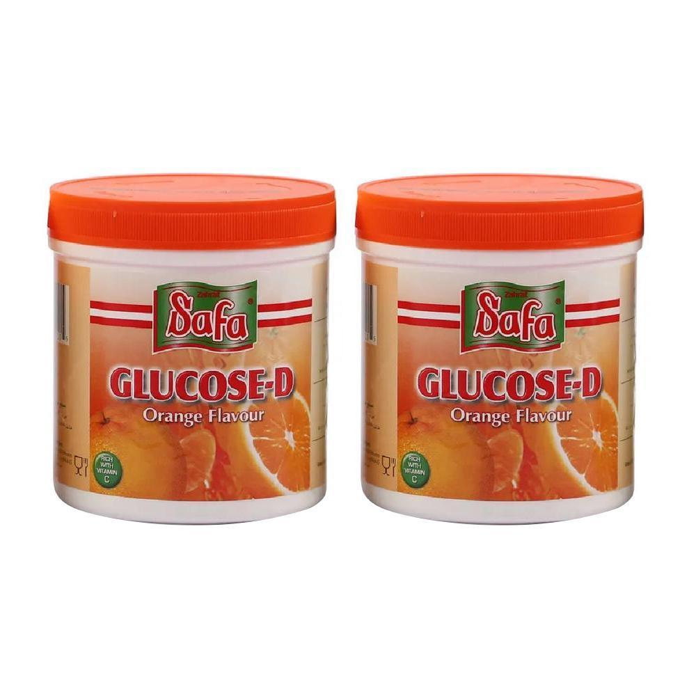 Safa Glucose, Orange Flavour - 450g