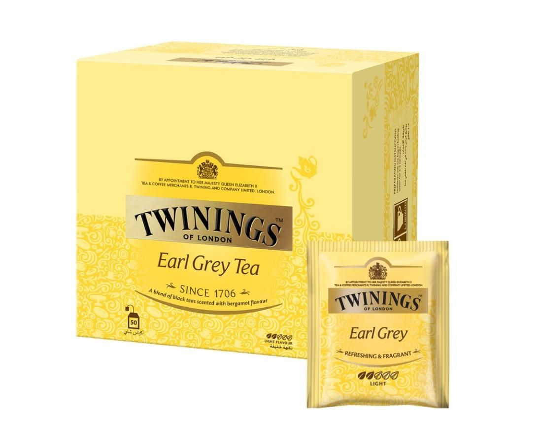 Twinings Earl Grey Tea - 50 Bags