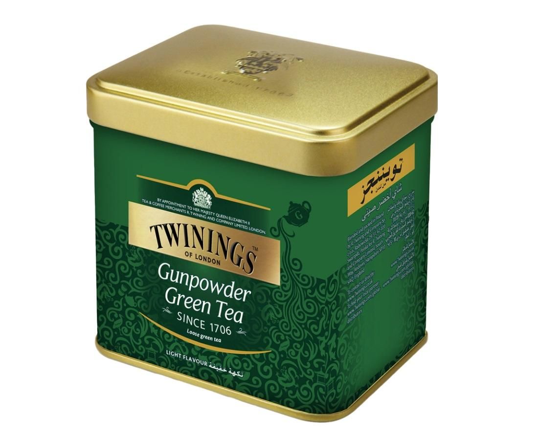 Twinings Gun Powder Green Tea, Tin - 200g