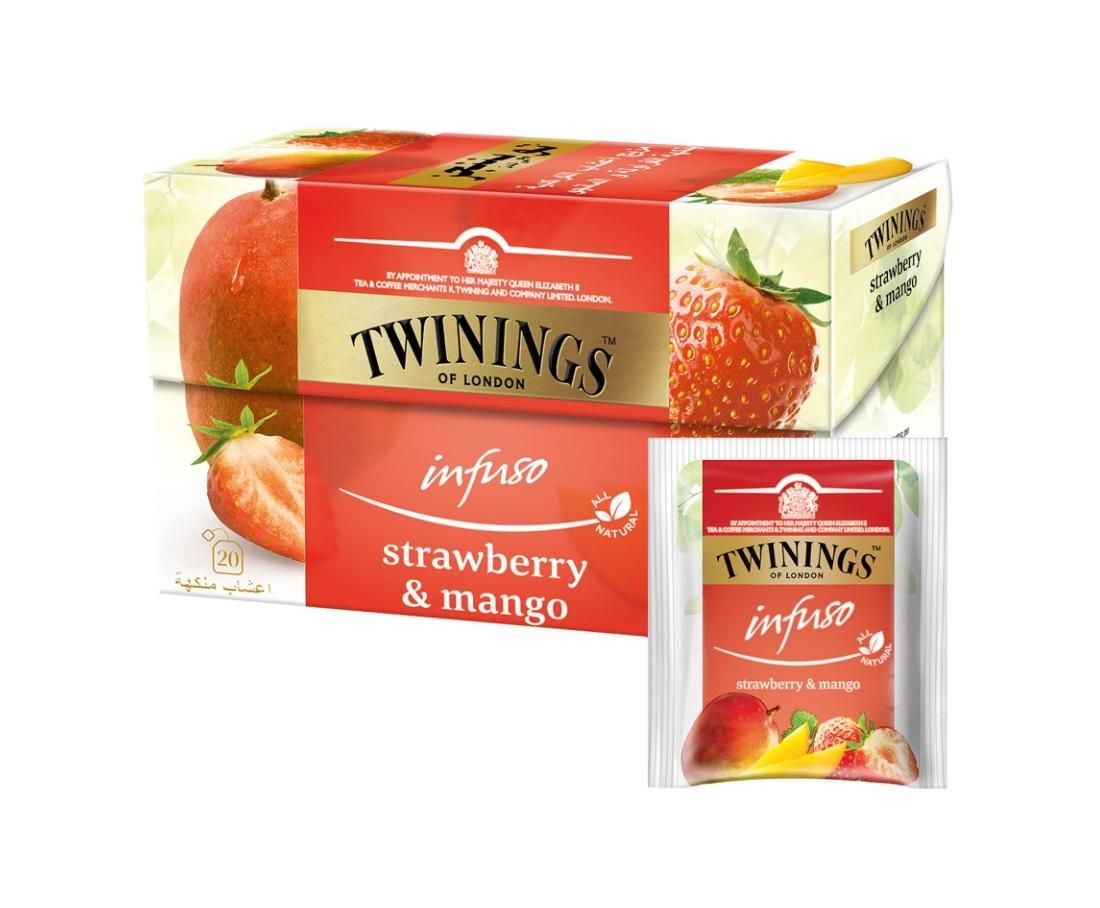 Twinings Strawberry & Mango Tea - 20 Bags