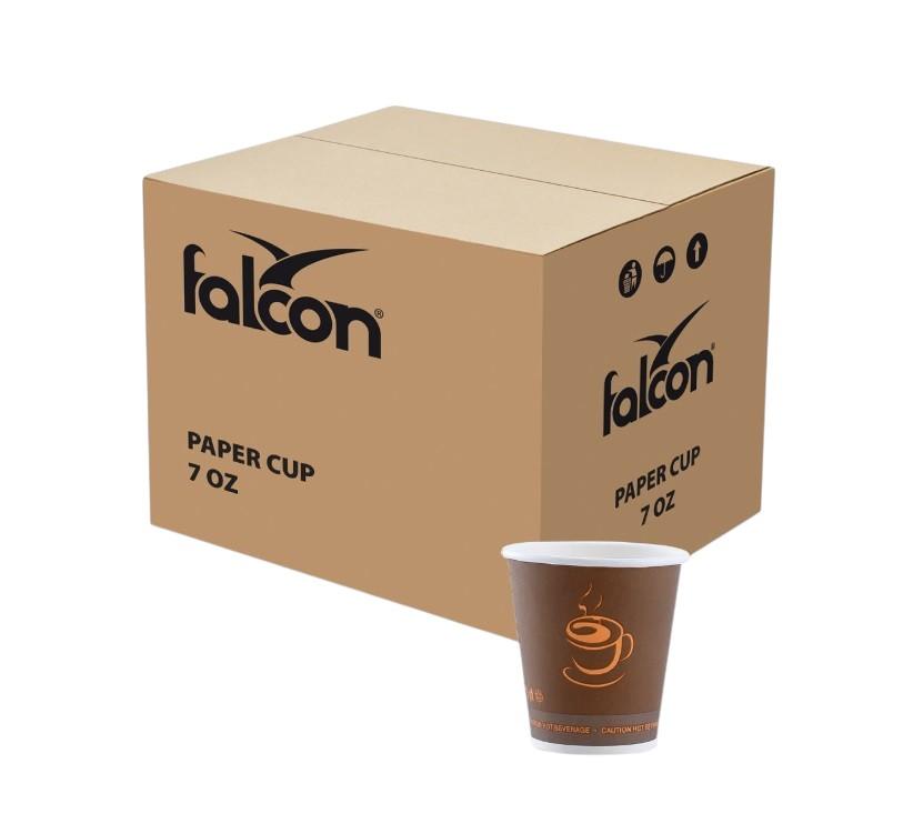 Falcon Pack Paper Cup without Handle 7 oz - 50 pcs