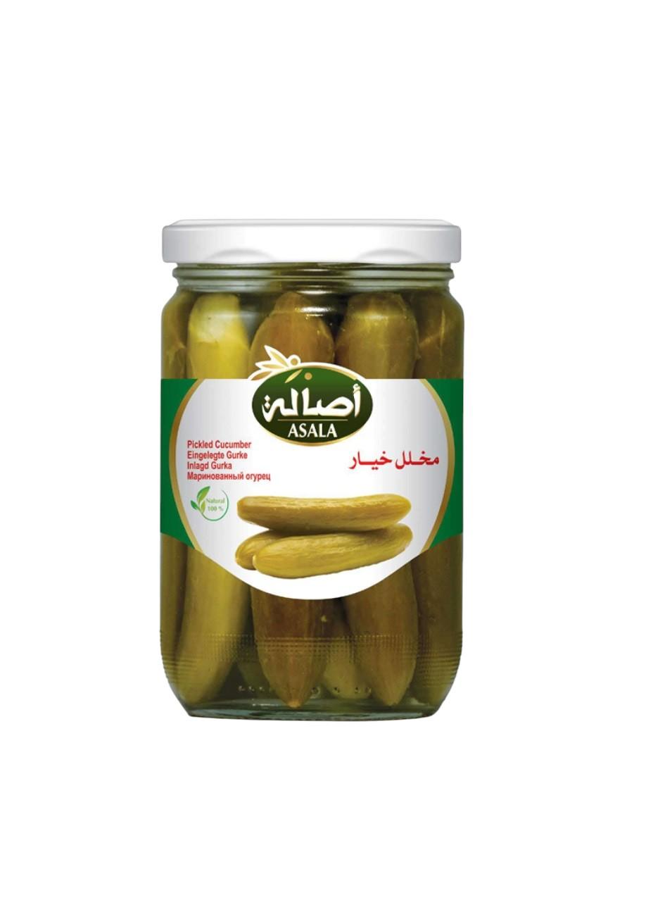Asala Pickled Cucumber, Glass Bottle - 400g