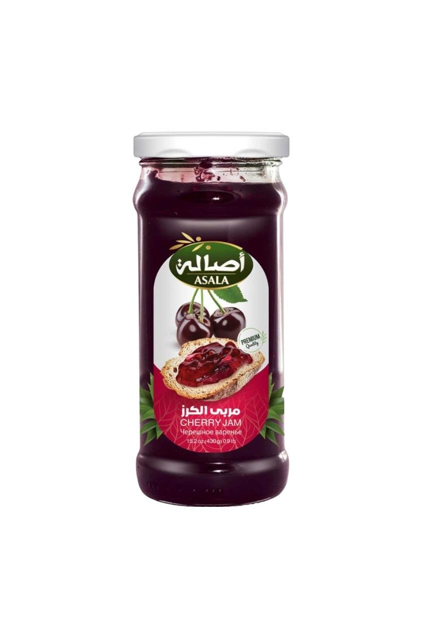 Asala Cherry Jam, Glass Bottle - 430g