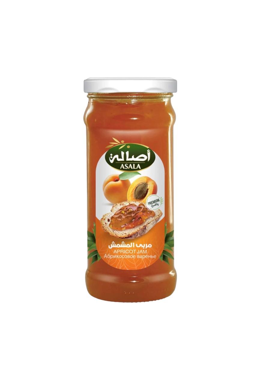 Asala Apricot Jam, Glass Bottle - 430g