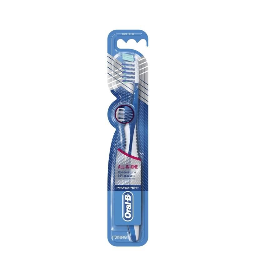 Oral-B Pro-Expert Cross Action All In One Soft Manual Toothbrush