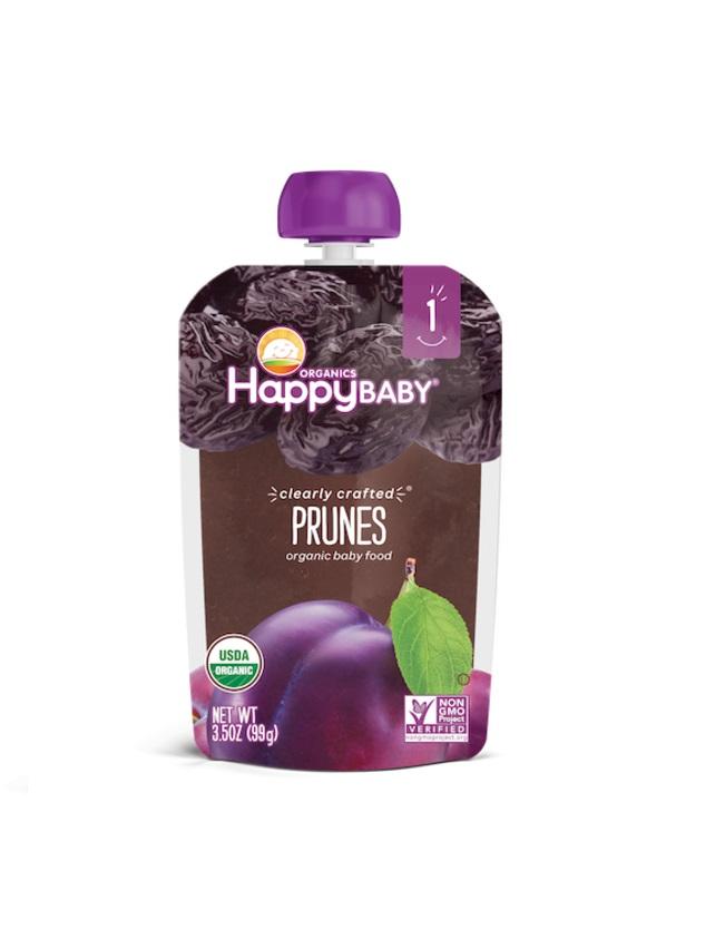 Happy Family Organics Clearly Crafted Stage 1, Prunes - 99g