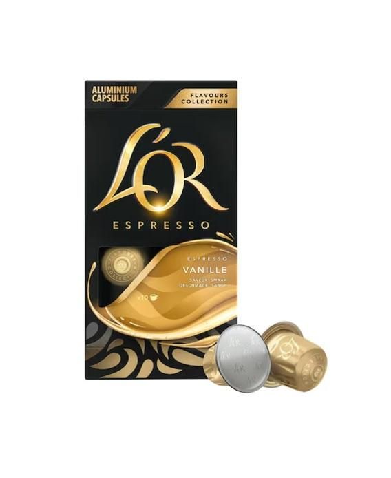 L'OR Espresso Vanille Flavour Nespresso Coffee - 10 Capsules