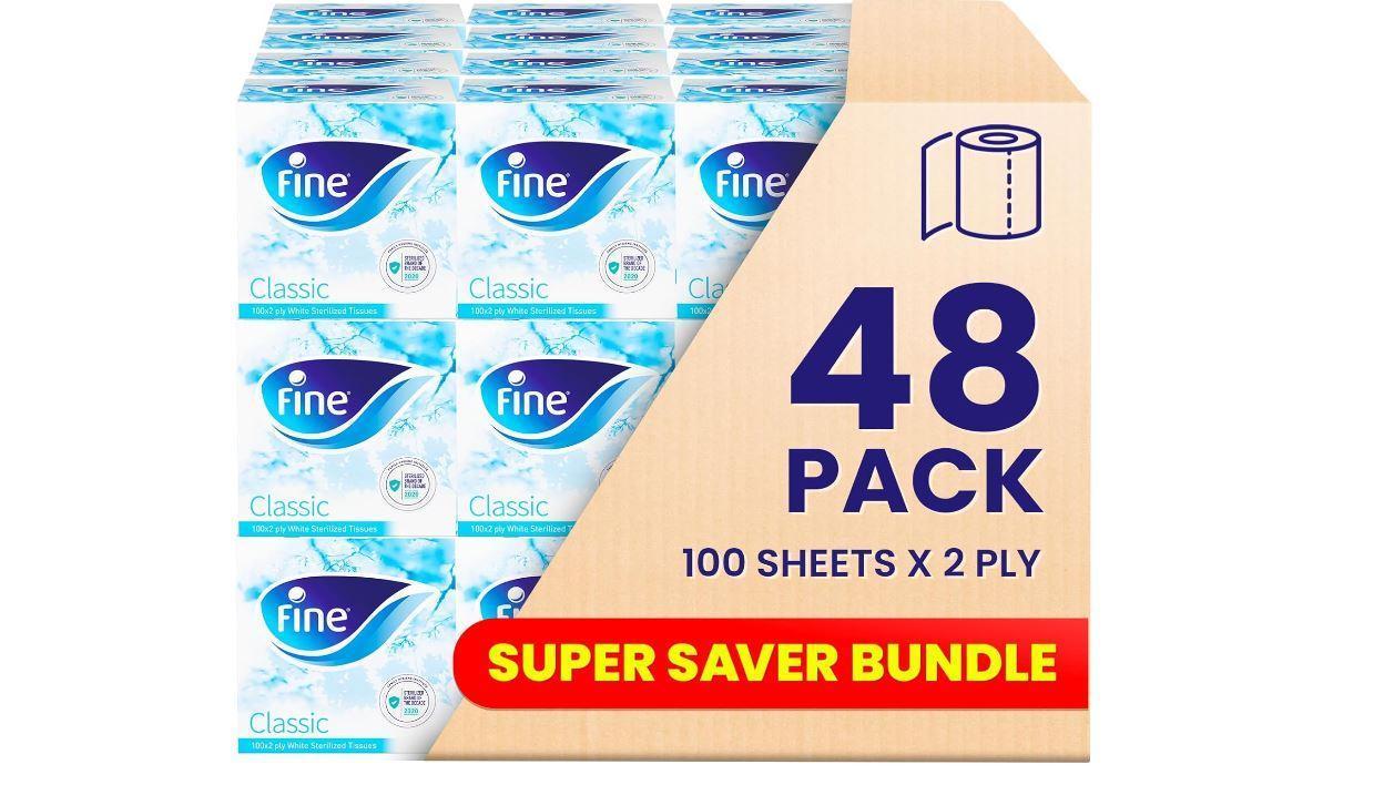 Fine Cubic Classic - 2 Ply - 100 Sheets