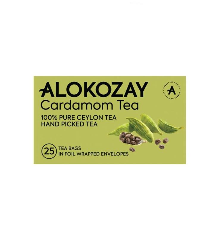 Alokozay Cardamom Tea, Heat Seal Sachets - 25 bags