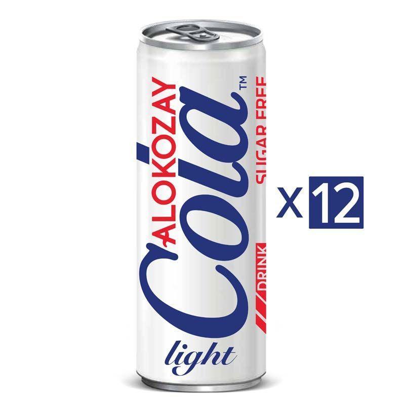 Alokozay Cola Light, Softdrink - 250 ml x 12
