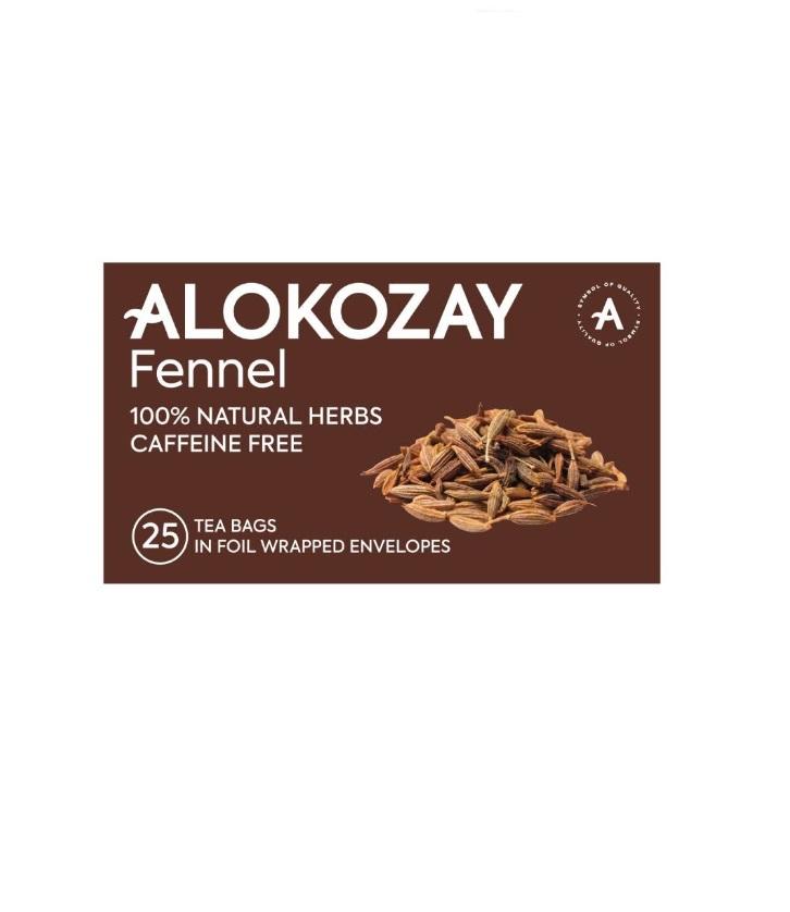 Alokozay Fennel Tea, Heat Seal Sachets - 25 bags