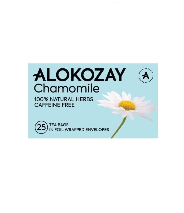 Alokozay Herbal Camomile Tea, Heat Seal Sachets - 25 bags