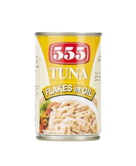 555 Tuna Flakes in Oil - 155g