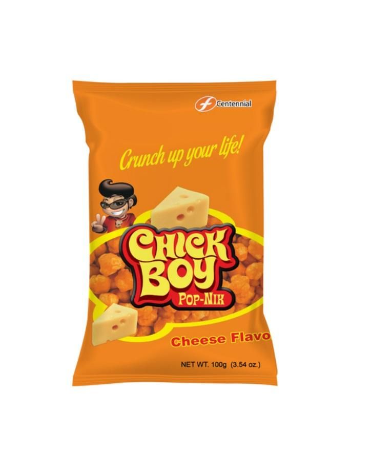 Chick Boy Pop-nik, Cheese Flavor - 100g