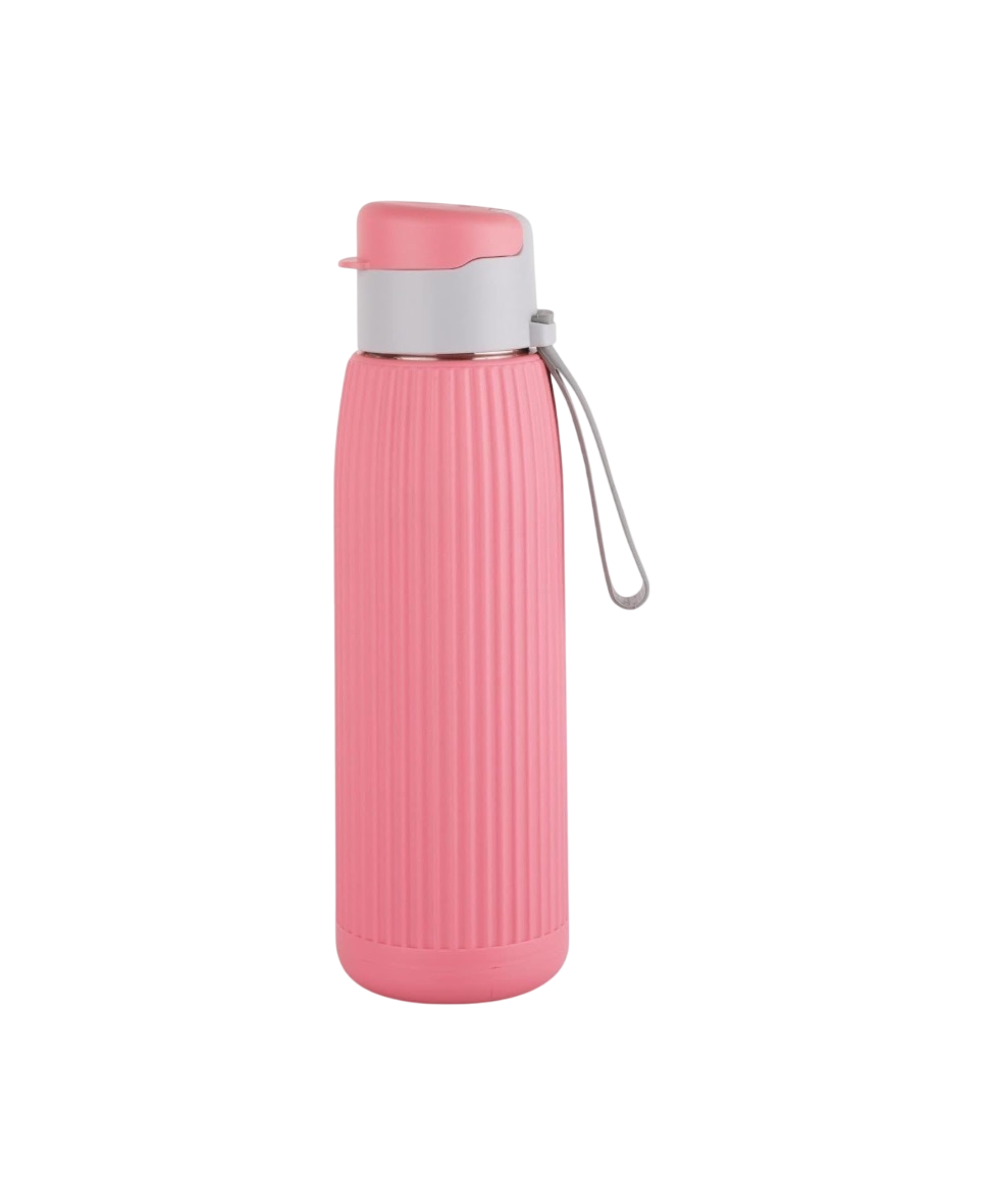 Cello Puro Steel X Volvo Water Bottle, Pink - 600 ml