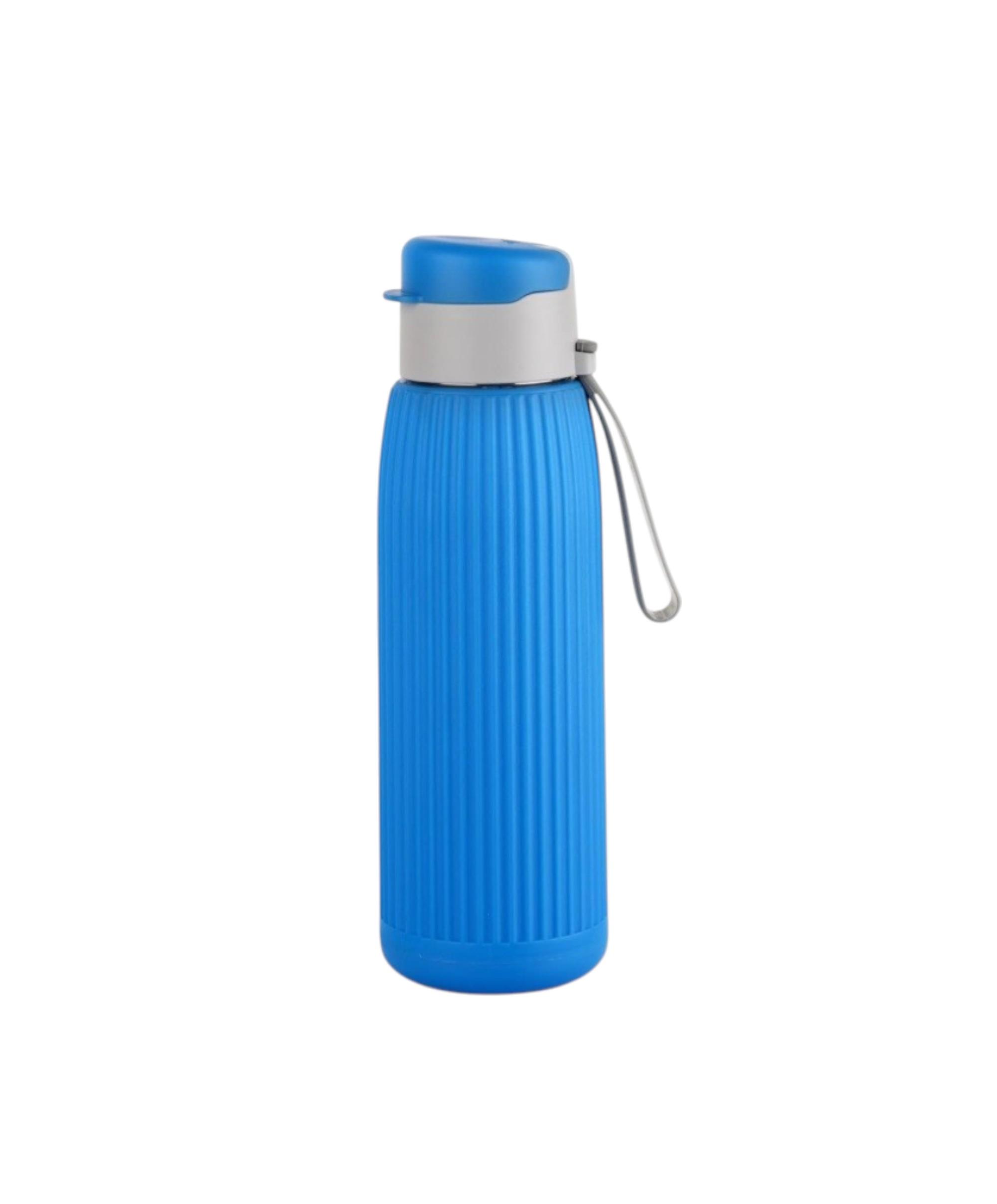 Cello Puro Steel X Volvo Water Bottle, Blue - 600 ml