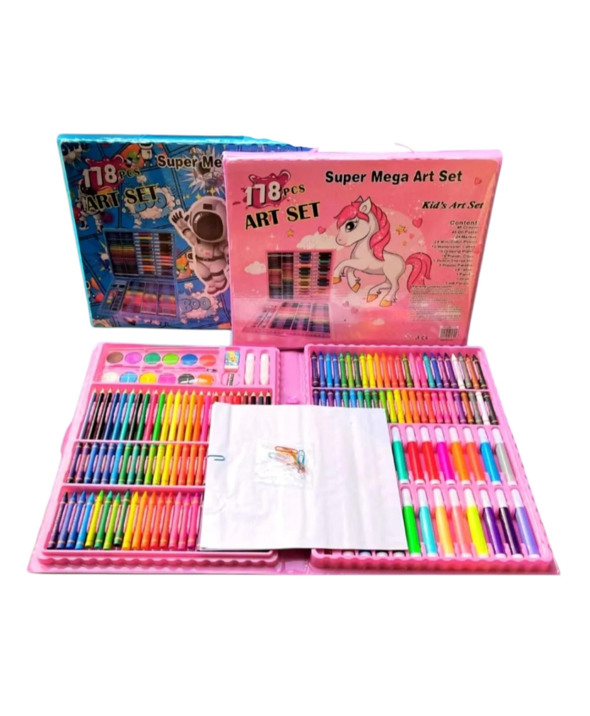 Super Mega Art Set - 178 Pieces
