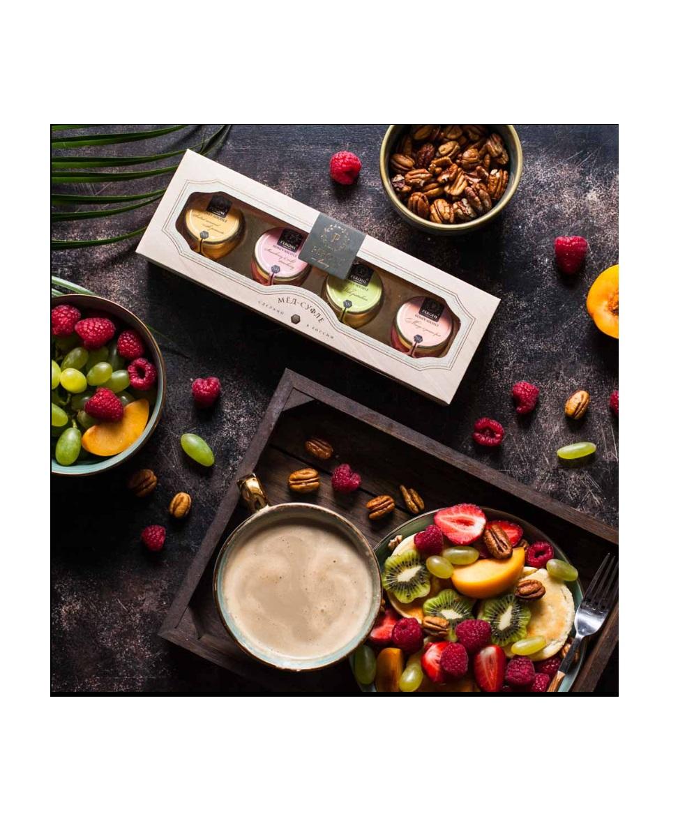 Peroni Honey-Souffle Compliment Series Gift Set, Card Board Packaging - 30g x 4