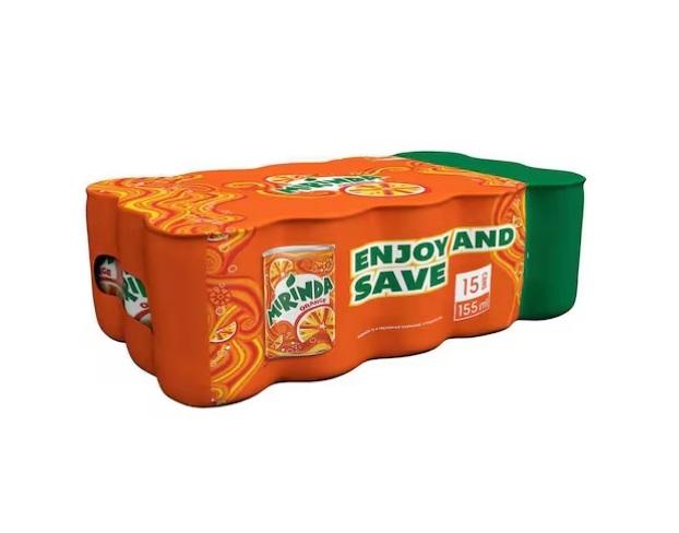 Mirinda Orange, Can - 155 ml x 15