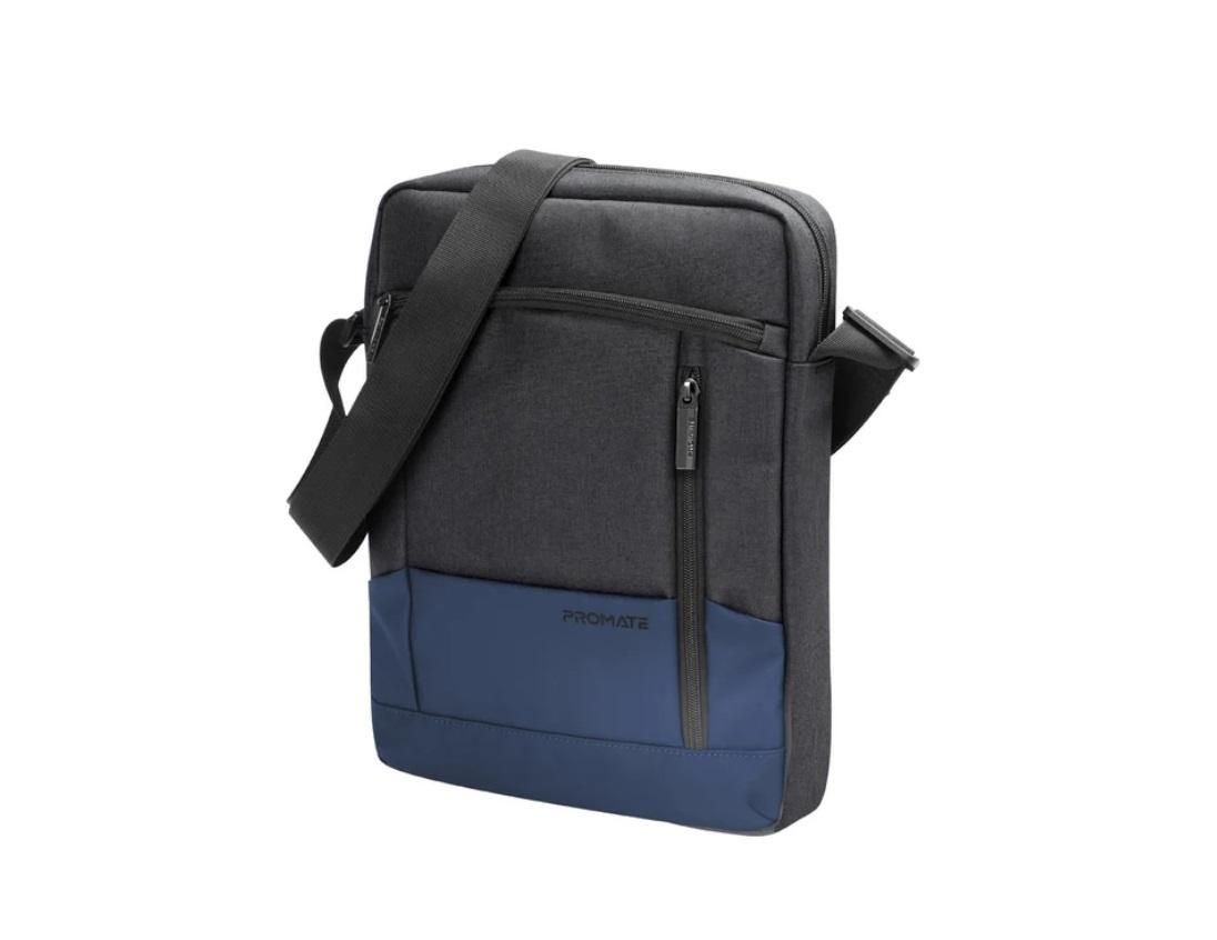 Promate Satchel-HB, SleekComfort 13" Tablet Hand Bag, Blue