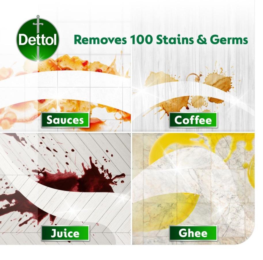 Dettol Rose Antibacterial Power Floor Cleaner - 900 ml