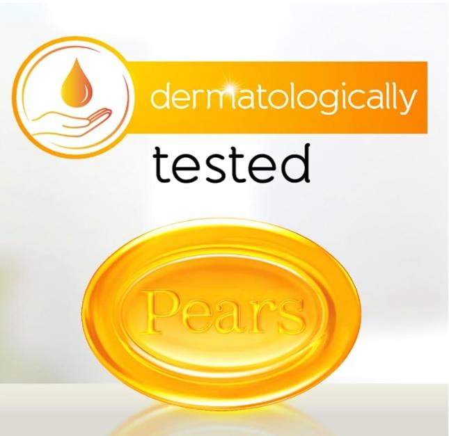 Pears Pure & Gentle Bar Soap - 125g x 4