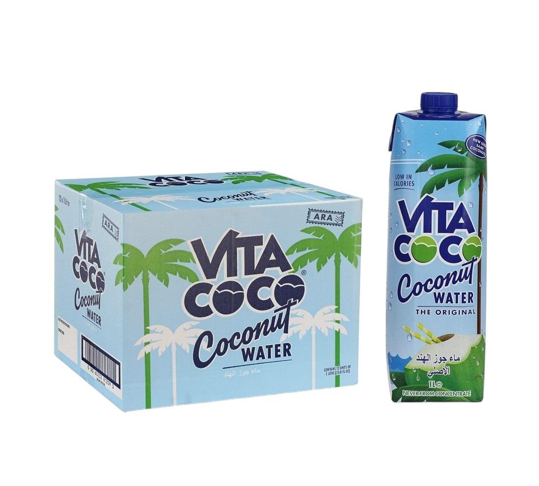 Vita Coco, Coconut Water - 1 Liter (Buy 1 Get 1 Free)
