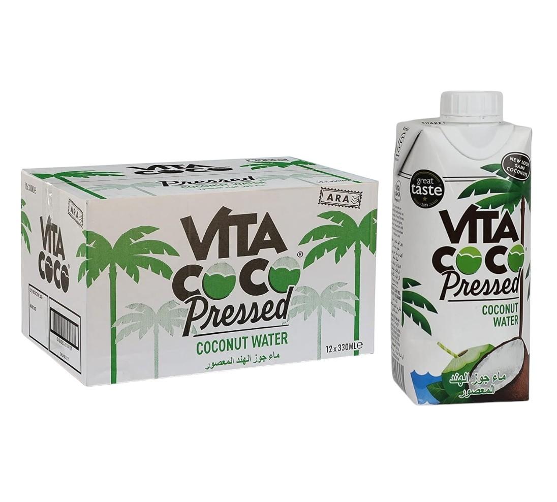 Vita Coco, Pressed Coconut Water - 330 ml (Buy 1 Get 1 Free)