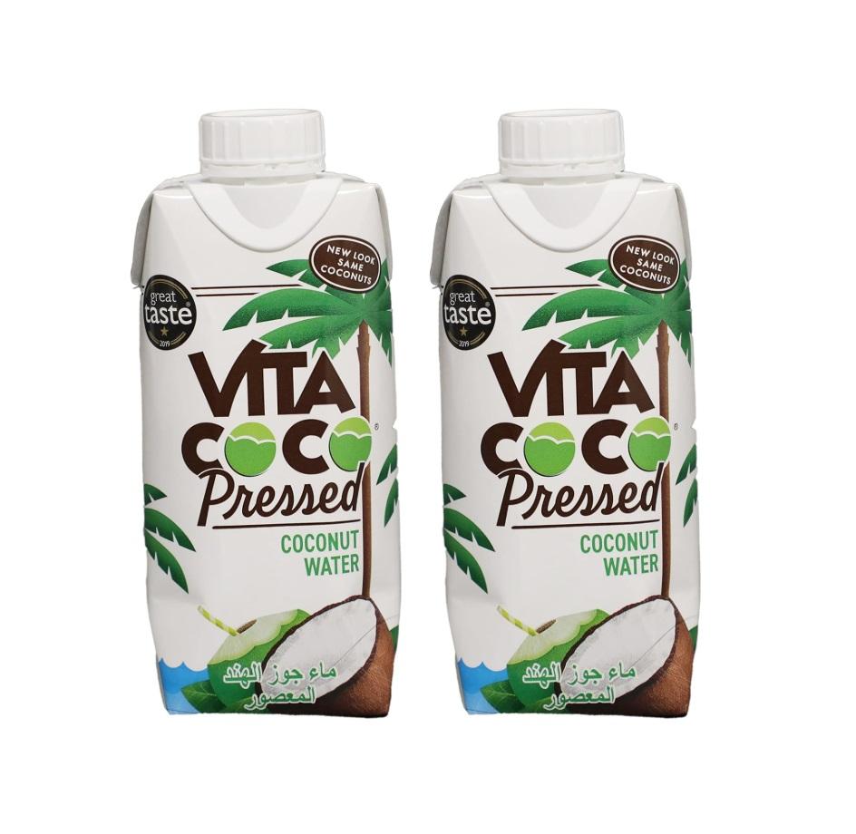 Vita Coco, Pressed Coconut Water - 330 ml (Buy 1 Get 1 Free)