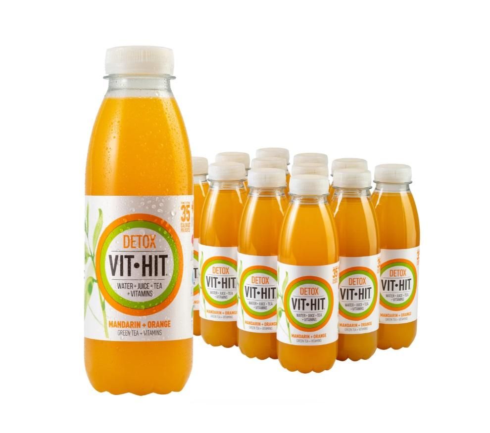 VIT HIT Mandarin Detox - 500 ml x 12