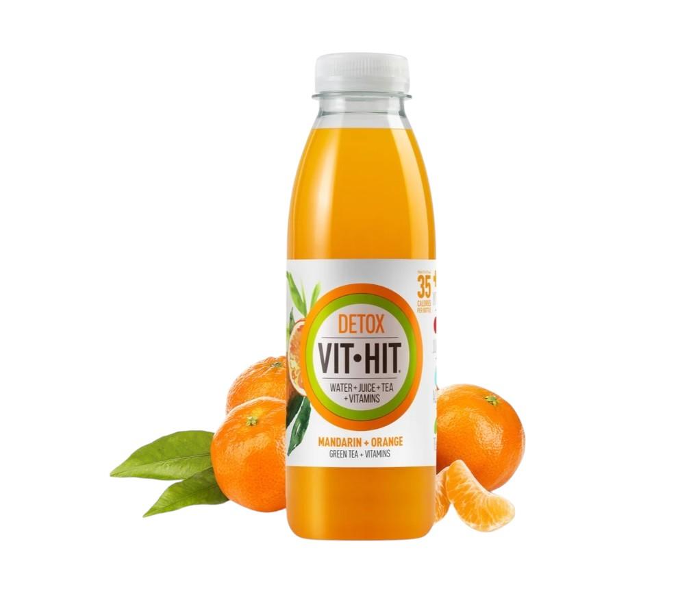 VIT HIT Mandarin Detox - 500 ml x 12