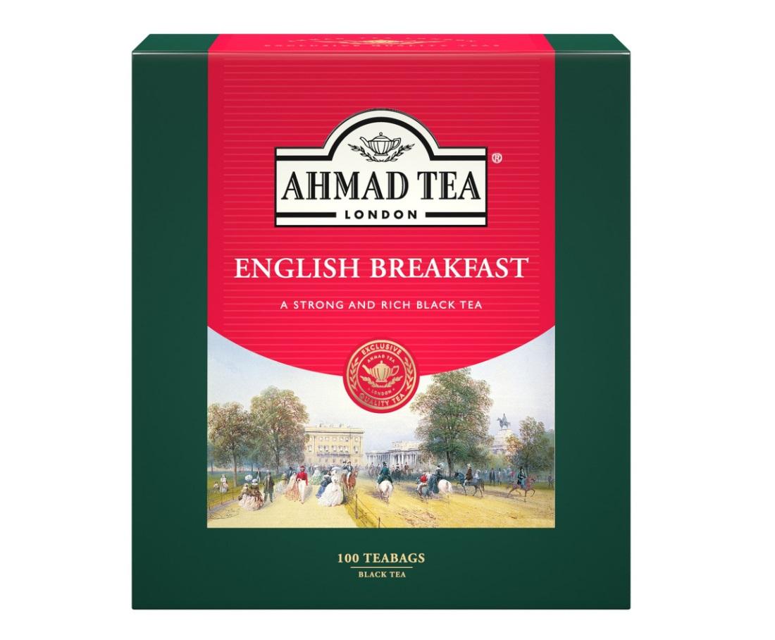 Ahmad Tea English Breakfast, Tagged - 100 bags
