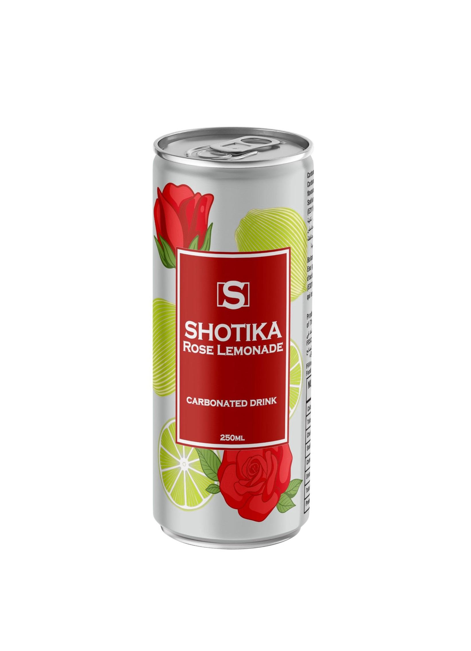 Shotika Soft Drink Rose Lemonade - 250 ml