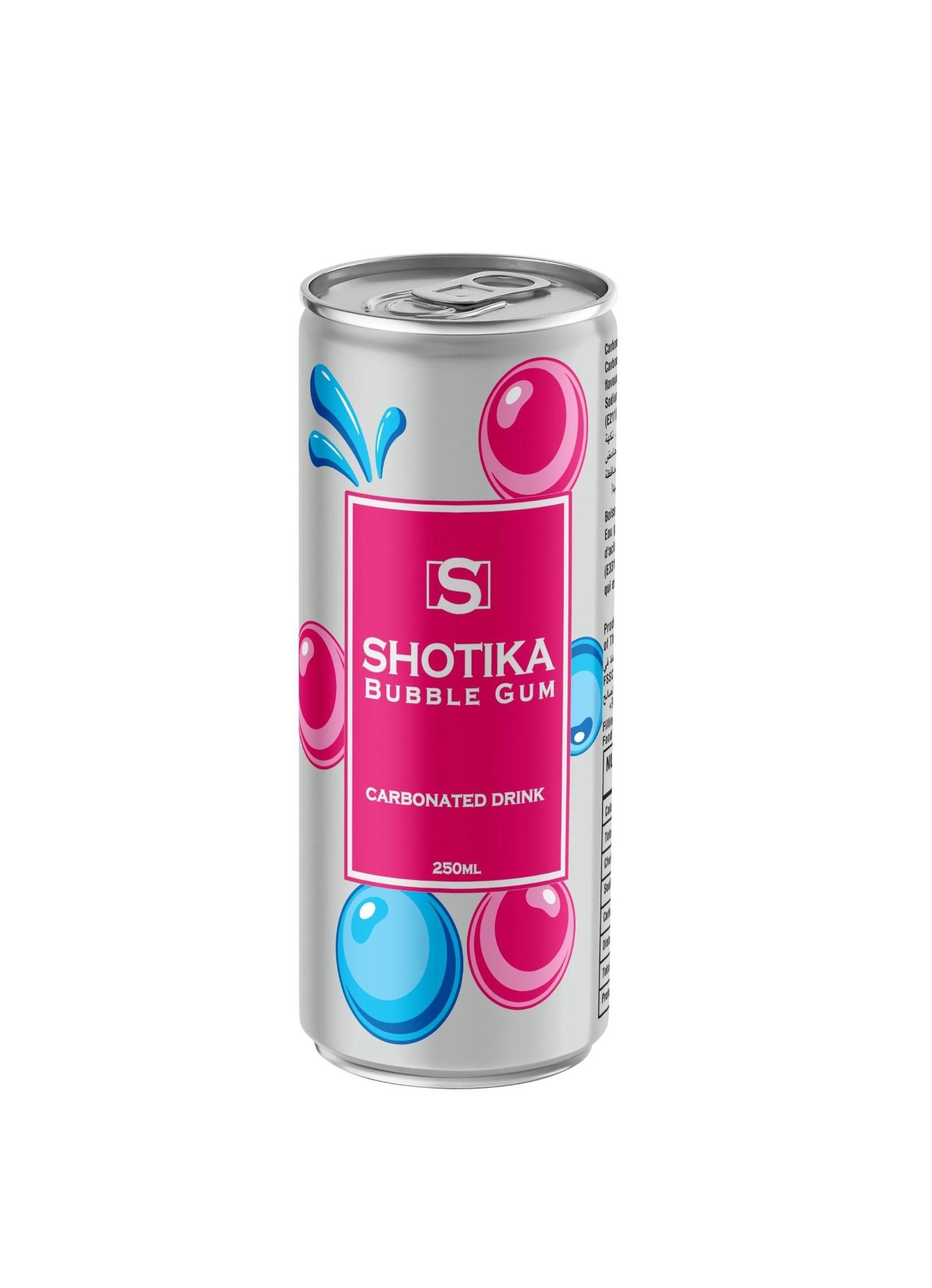 Shotika Soft Drink Bubble Gum - 250 ml