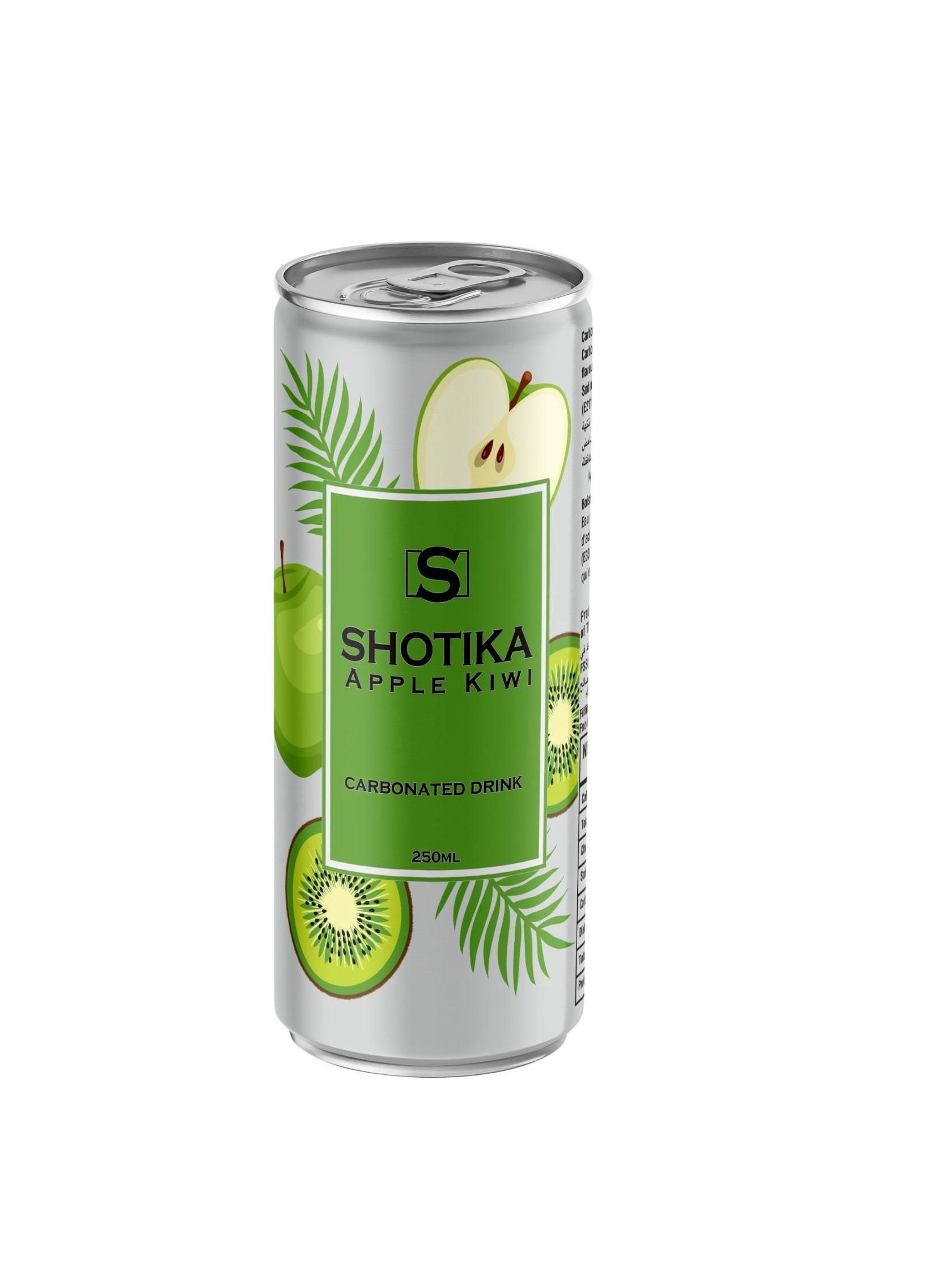 Shotika Soft Drink Apple Kiwi - 250 ml