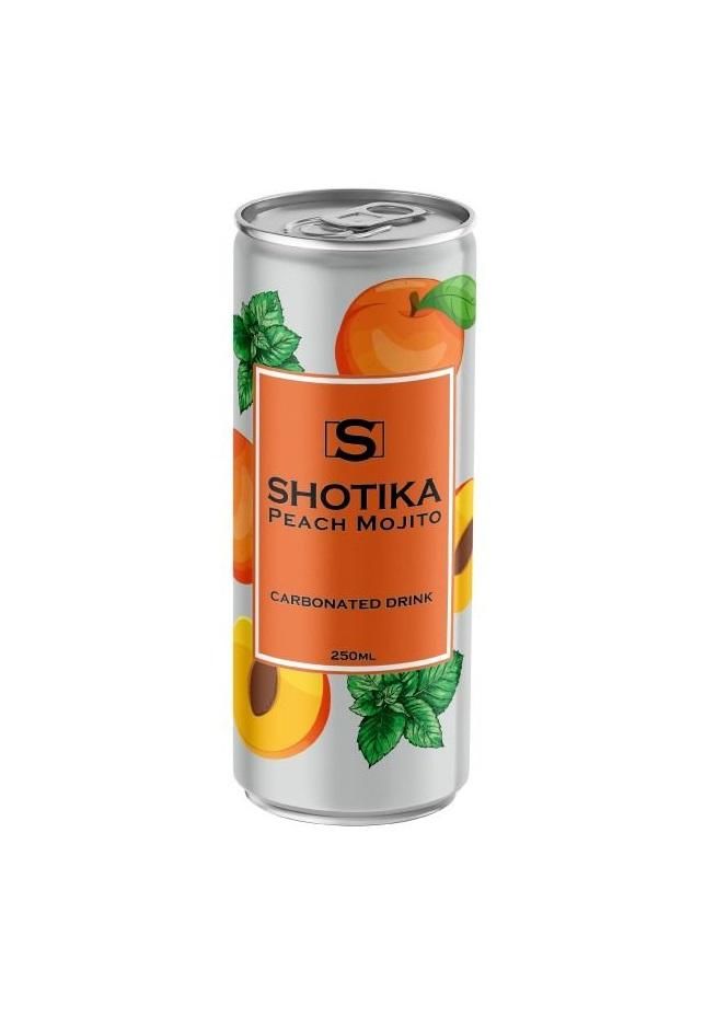 Shotika Soft Drink Peach Mojito - 250 ml