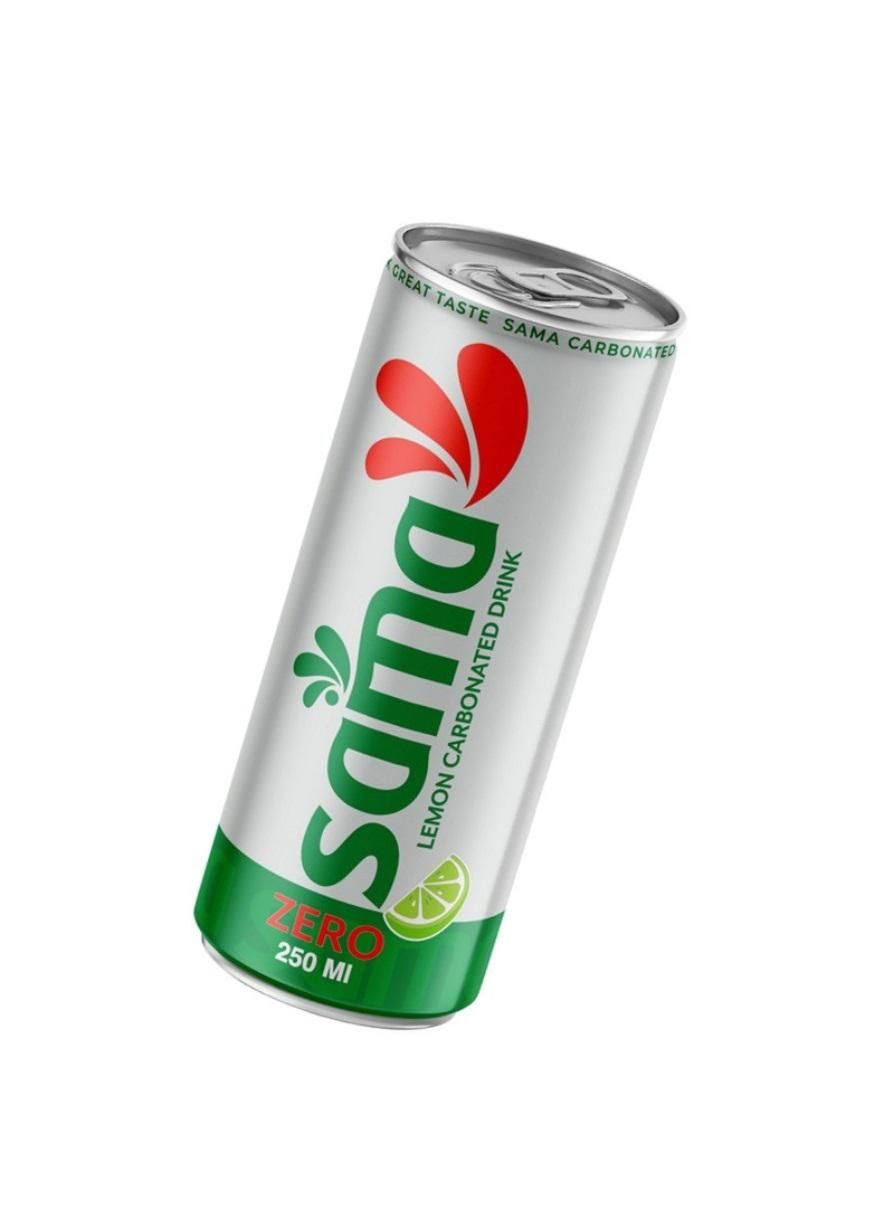 Sama Carbonated Drink Lemon Zero - 250 ml