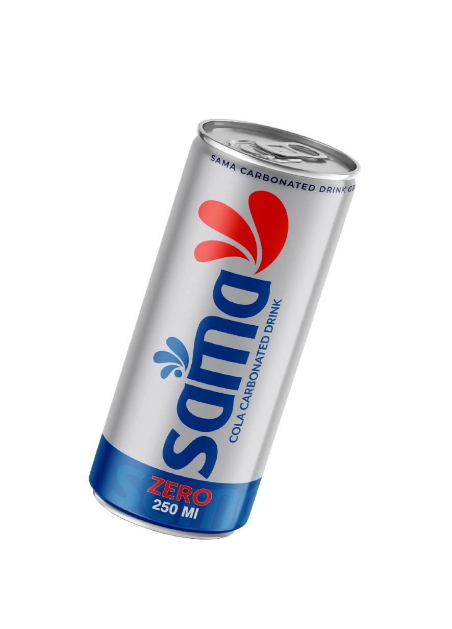 Sama Carbonated Drink Cola Zero - 250 ml