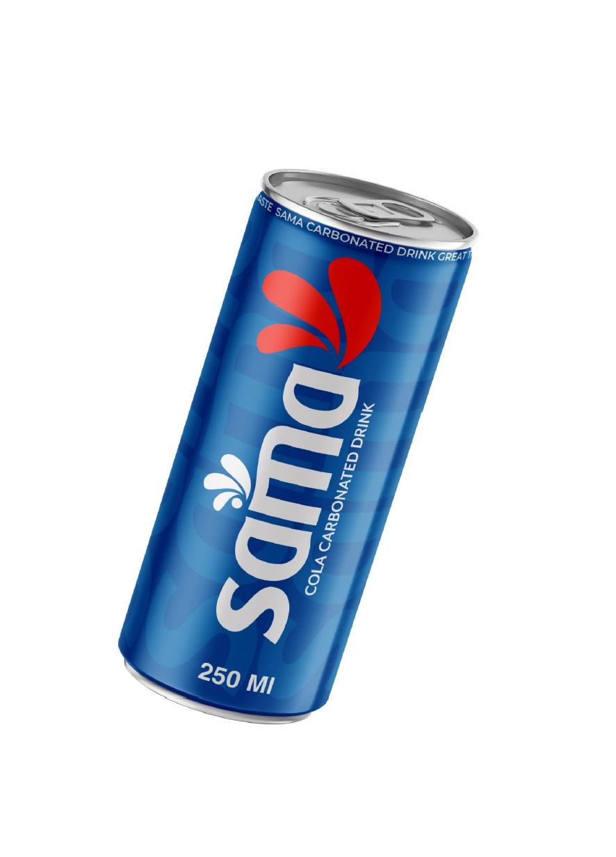 Sama Carbonated Drink Cola - 250 ml