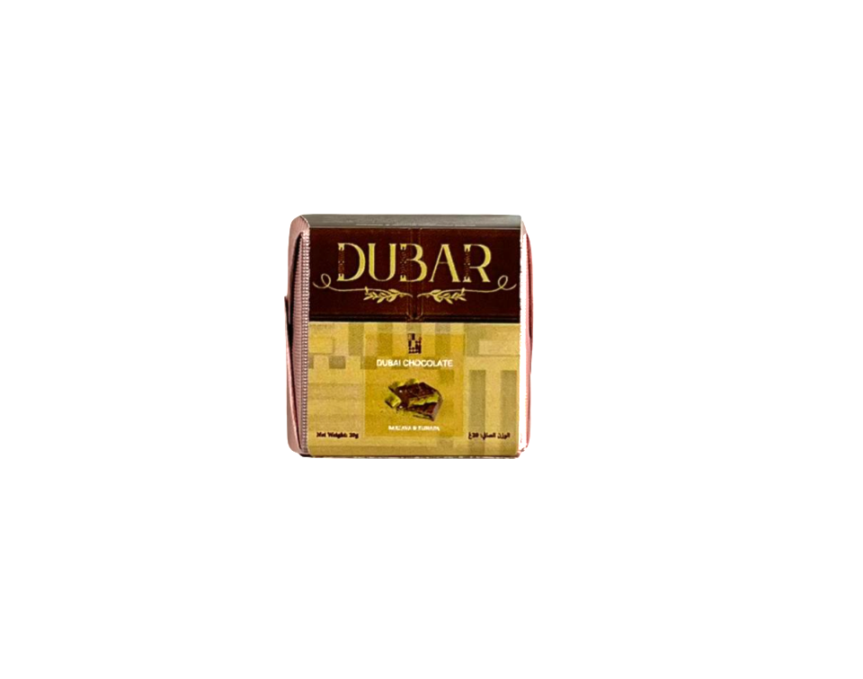 Dubar Dubai Chocolate, Baklava & Kunafa - 20g