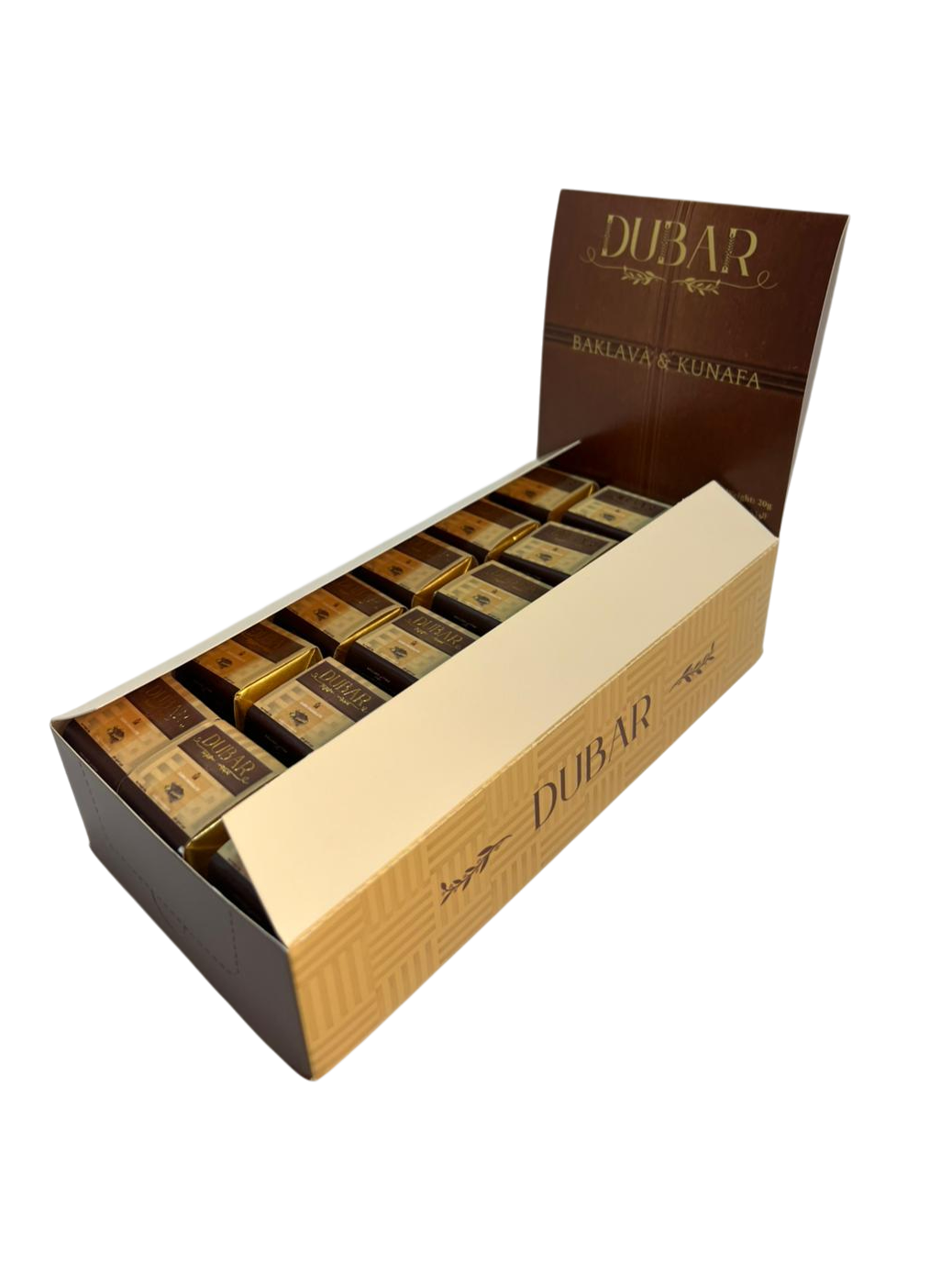 Dubar Dubai Chocolate, Baklava & Kunafa - 20g