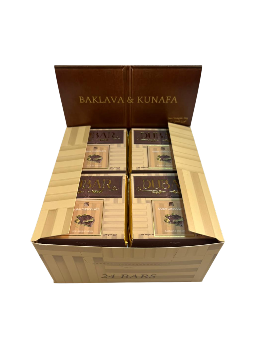 Dubar Dubai Chocolate, Baklava & Kunafa - 50g
