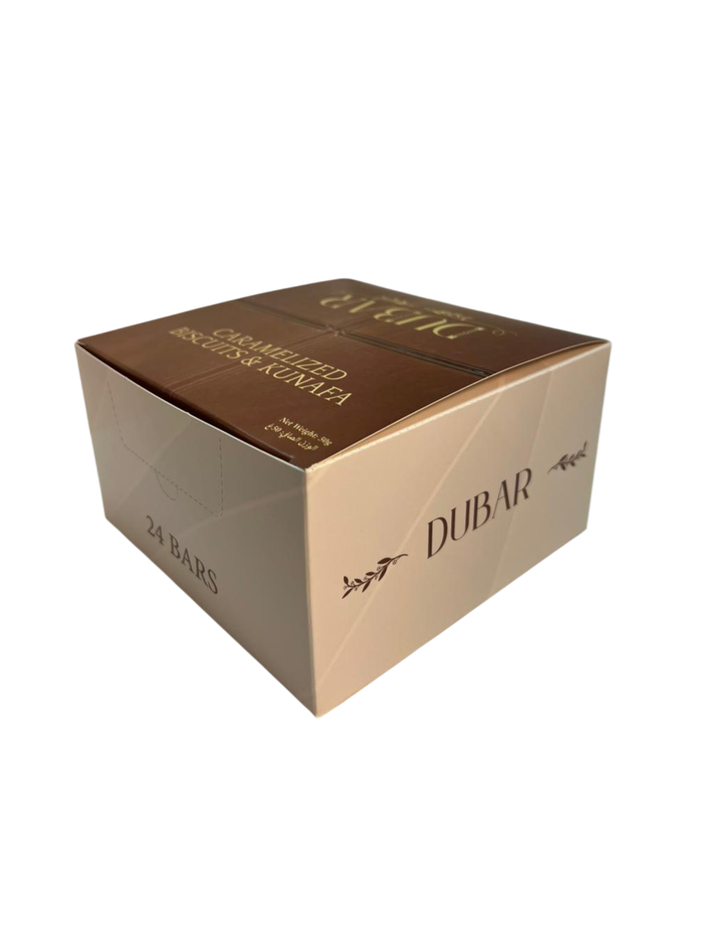 Dubar Dubai Chocolate, Caramelized Biscuits & Kunafa - 50g