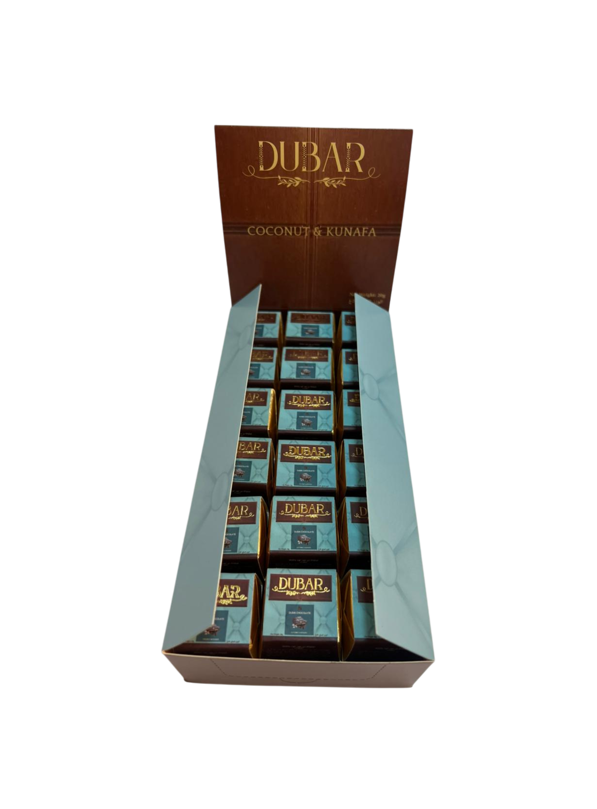 Dubar Dubai Chocolate, Coconut & Kunafa - 20g